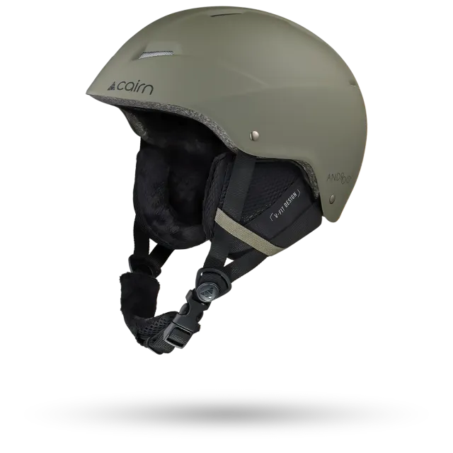 Cairn Android J Mat Khaki skidhjälm barn ABS