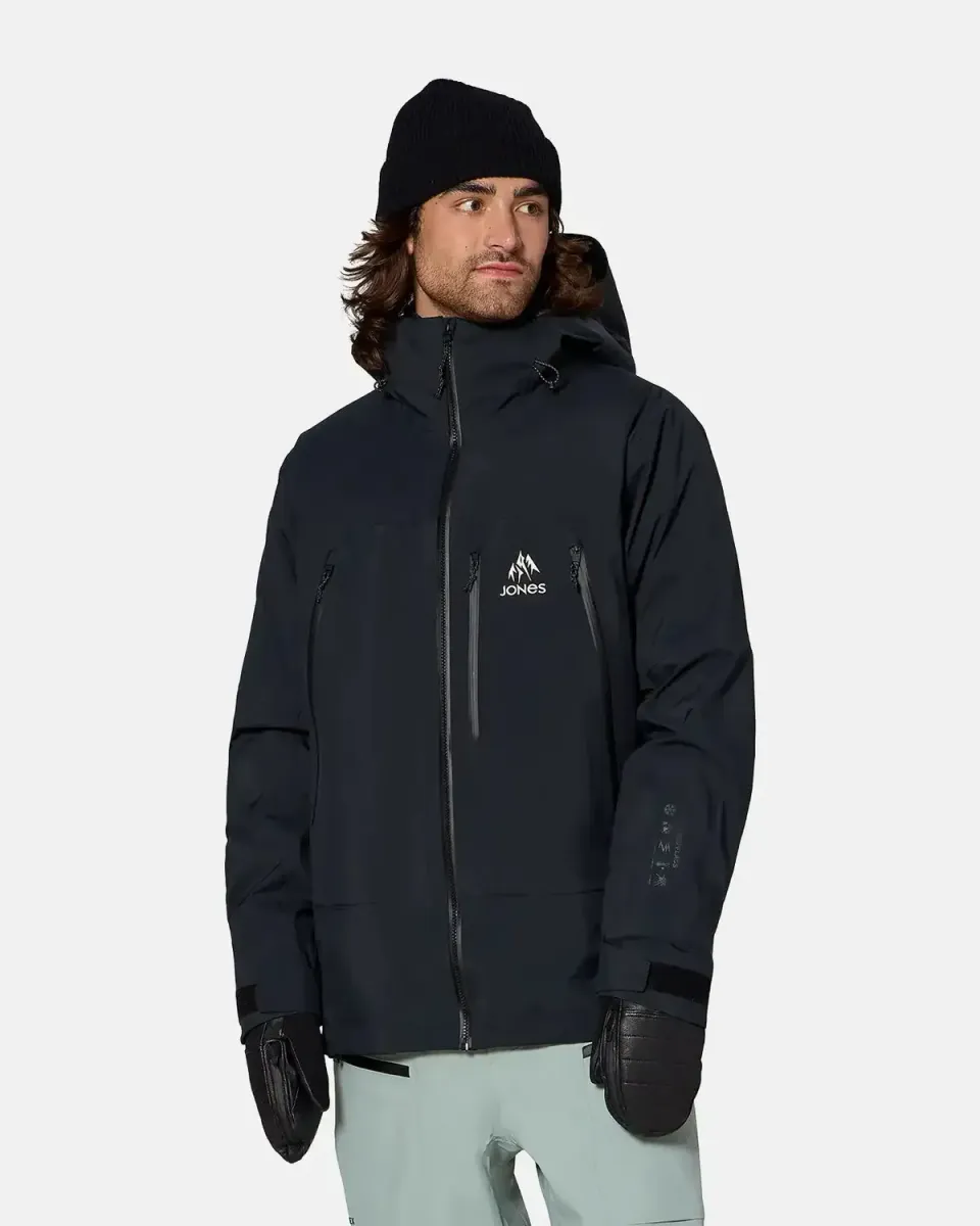 Jones Higher GORE-TEX 3L jacka herr Stealth Black vattentät