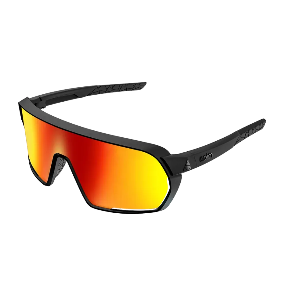 Cairn Roc Mat solglasögon black red kategori 3