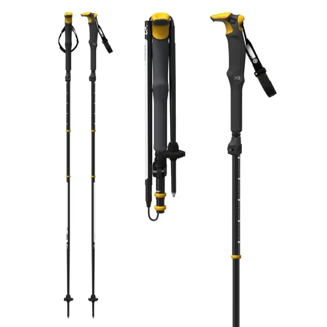 Pivot Trek teleskopstavar aluminium Short 105-125cm