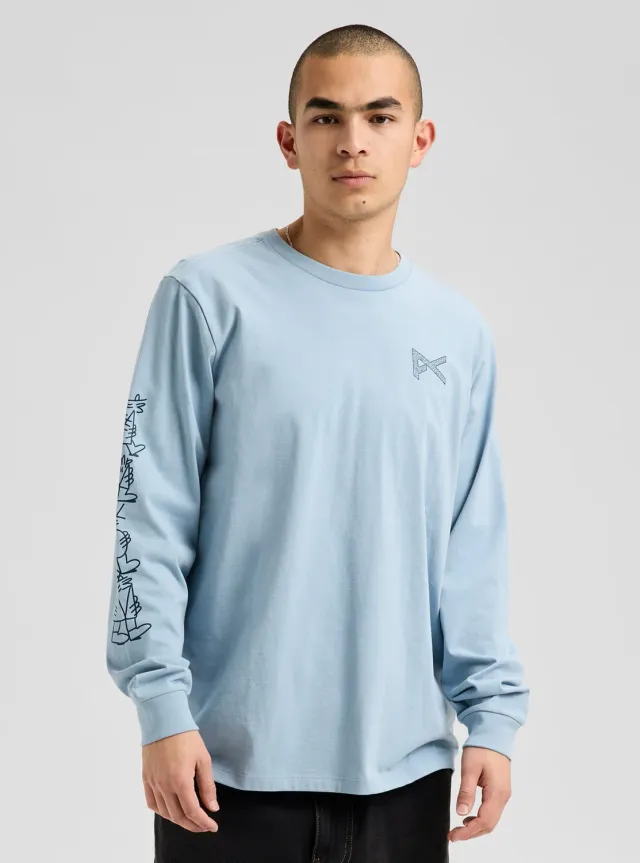 Anon Encounters Lucas Beaufort långärmad T-shirt LB Worldwide