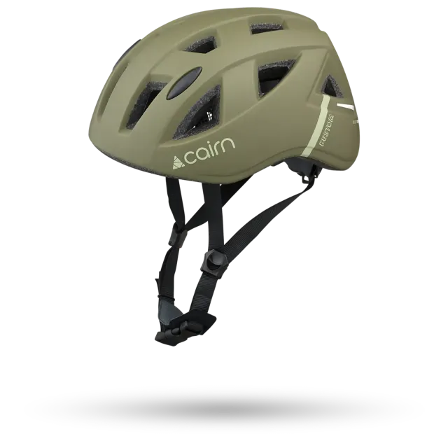 Cairn Kustom cykelhjälm Mat Olive barn klistermärken