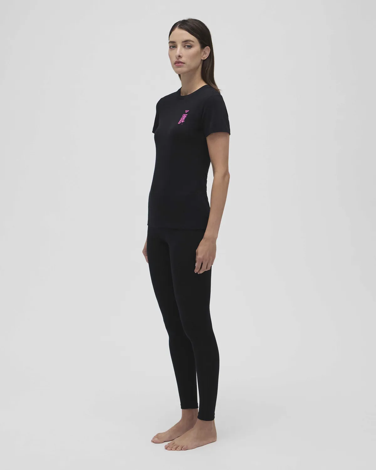 Black Crows Merino t-shirt dam svart kortärm