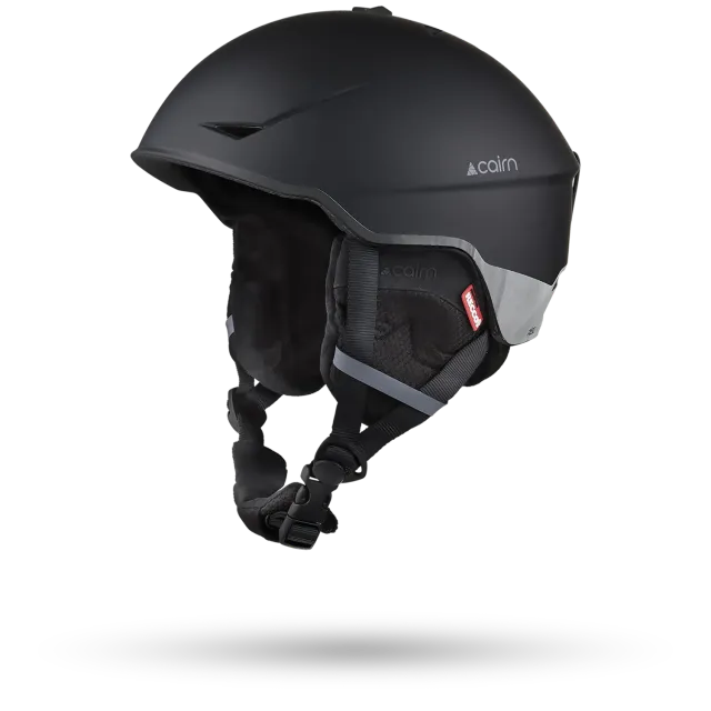 Cairn Rise Pure skidhjälm freeride black lava RECCO
