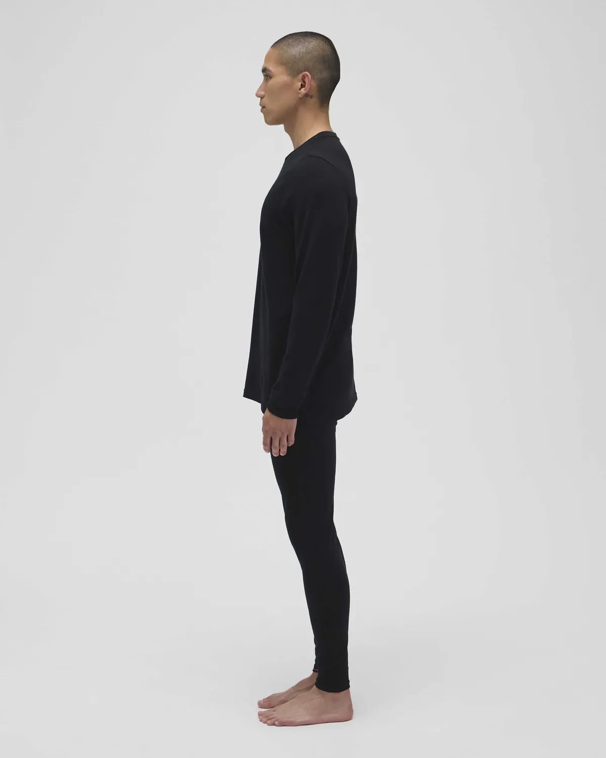 Black Crows Merino långärmad tröja herr svart M mjuk