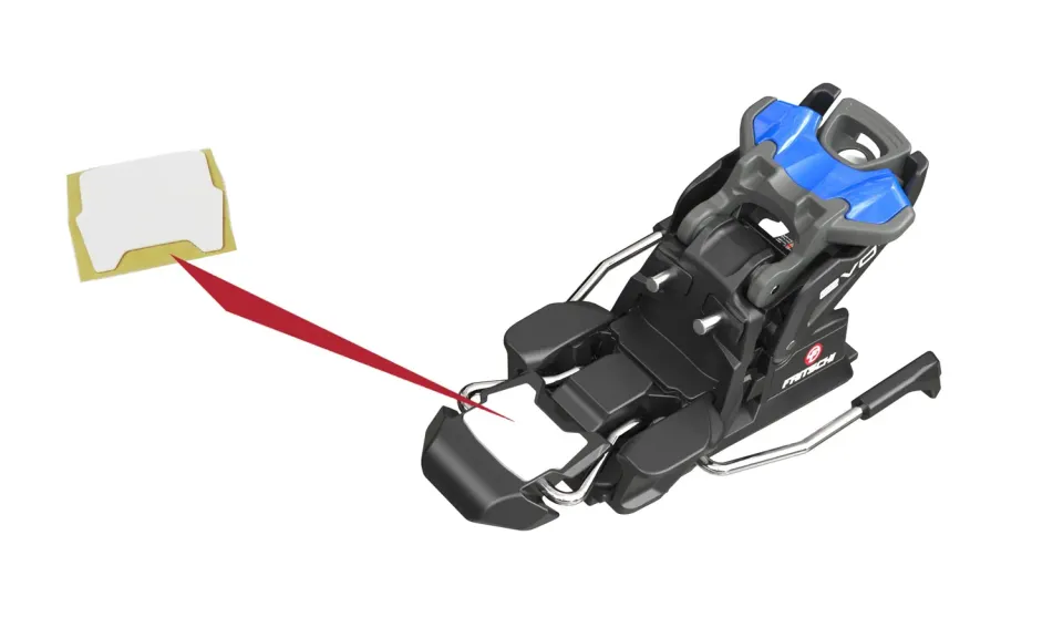Fritschi Gleitplatte glidplatta 2-pack Vipec Evo Tecton