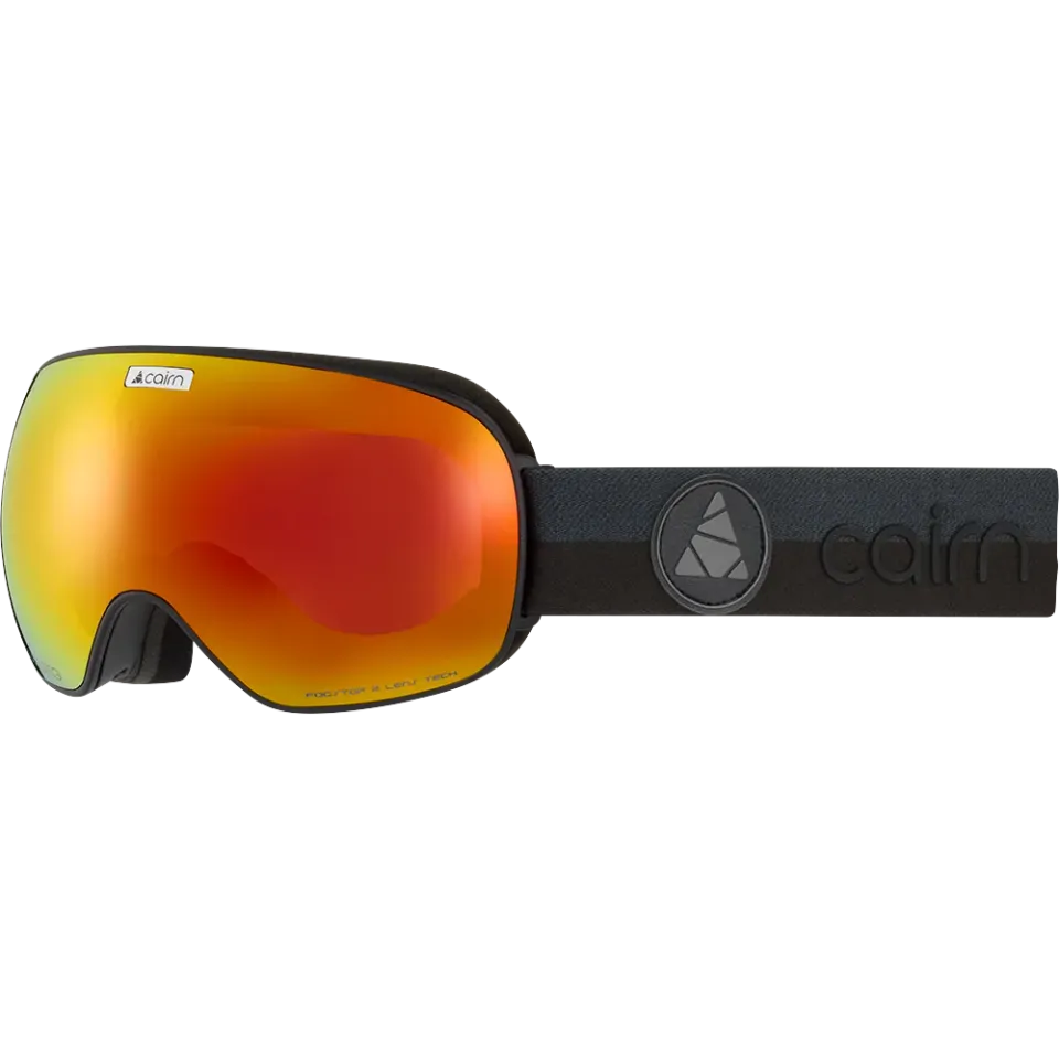 Cairn Focus OTG skidglasögon svart orange magnetlins