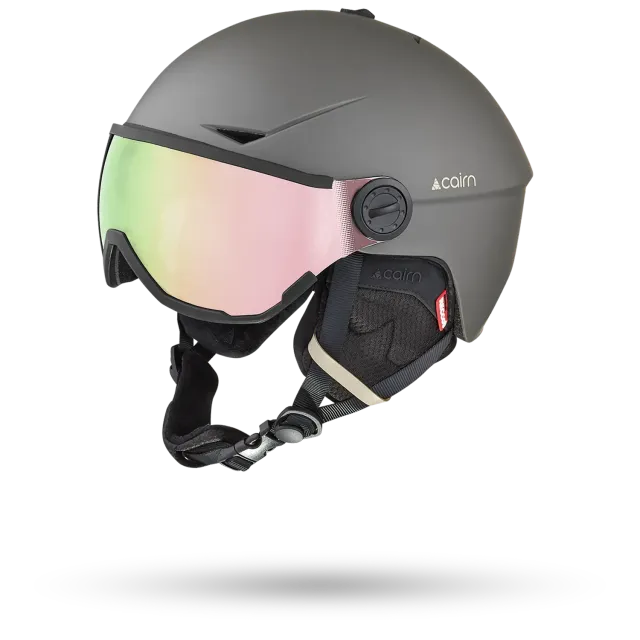 Cairn Rise Visor Pure Mat Khaki skidhjälm visir 54/56 RECCO
