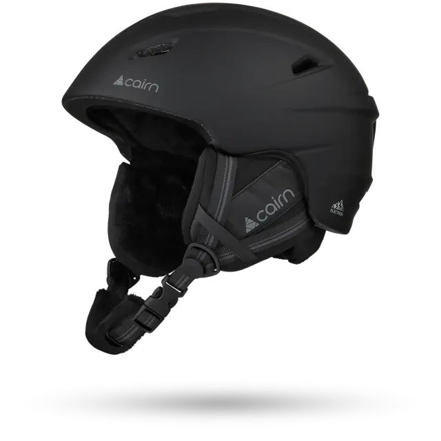 Cairn Electron skidhjälm Mat Black 55/56 lätt