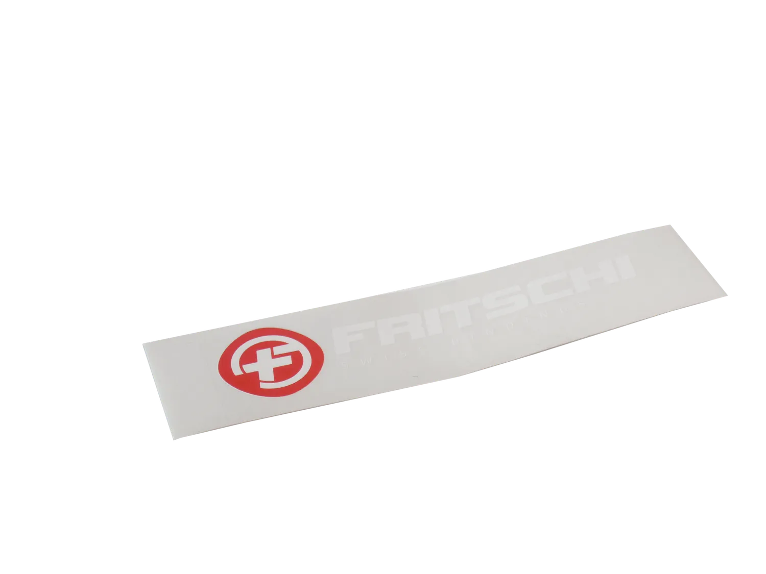 Fritschi dekal klistermärke 142x35 mm vit