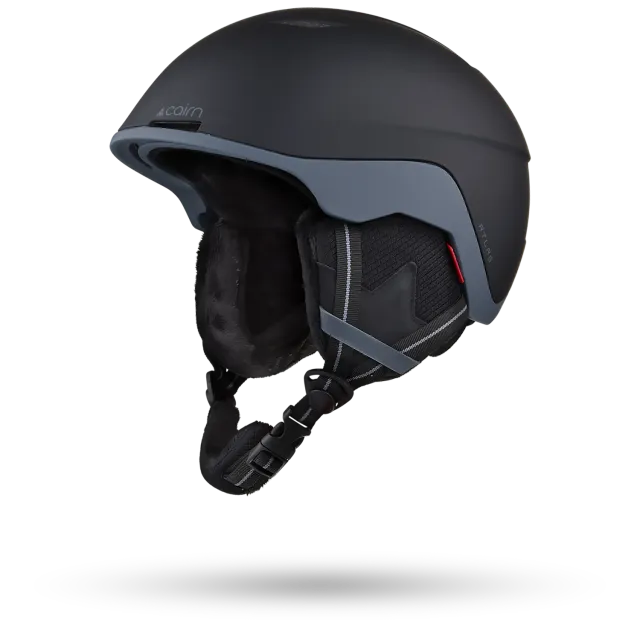 Cairn Atlas Pure mat black skidhjälm 54/56 Recco