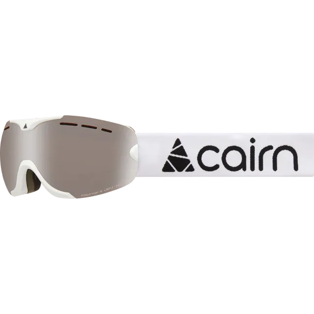 Cairn Gemini SPX3 skidglasögon matt vit silver kat 3