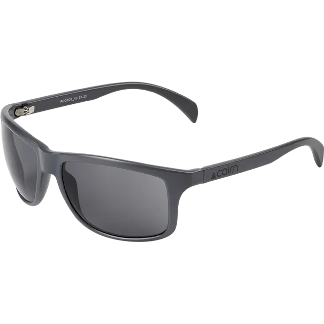 Cairn Takao Mat Graphite Black solglasögon böjd