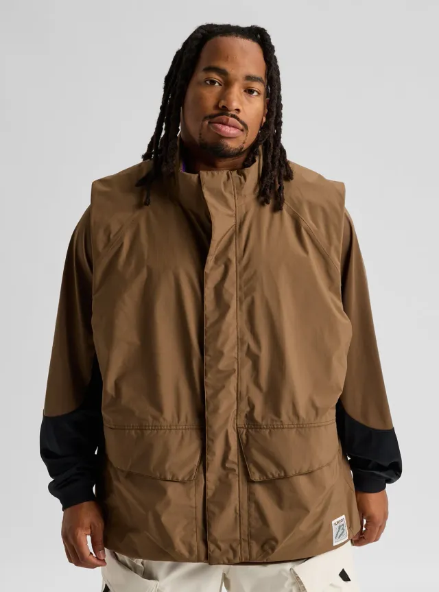 Burton Reversible Insulated väst Earth Ship Brown
