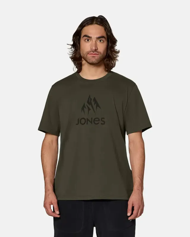 Jones Truckee Organic Cotton Tee t-shirt midnight green M