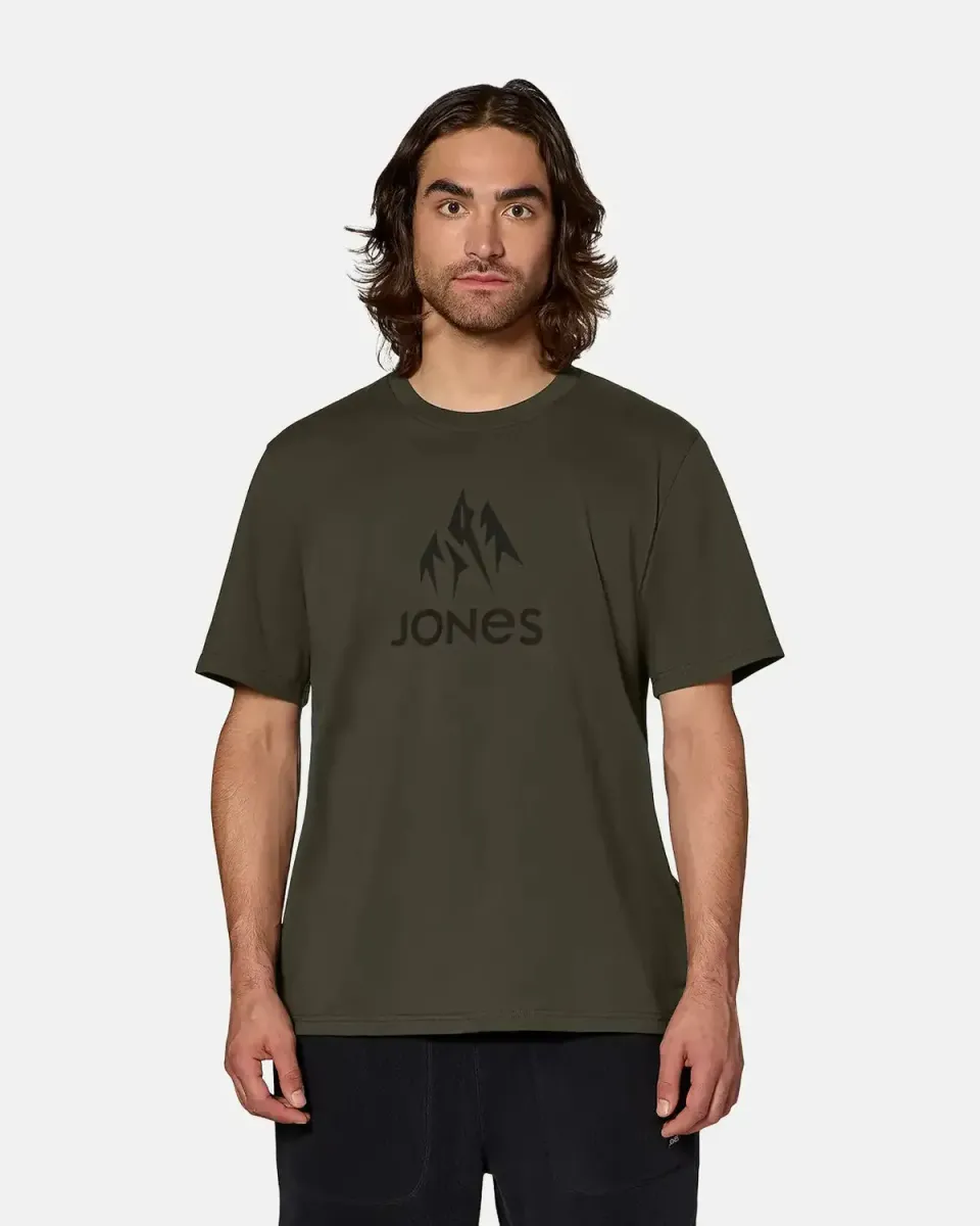 Jones Truckee Organic Cotton Tee t-shirt midnight green M
