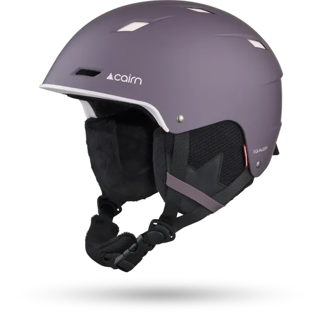 Cairn Equalizer Pure Matte Plum skidhjälm Recco