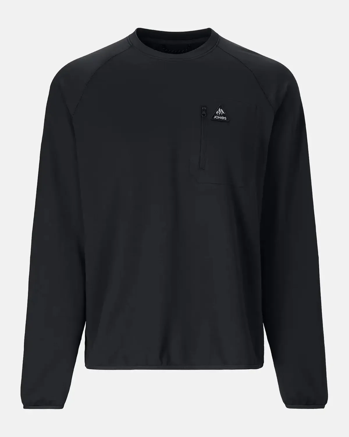 Jones Flagship Grid Fleece tröja herr svart stretch