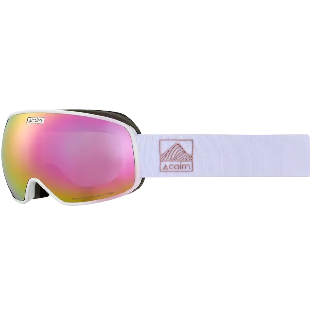 Cairn Magnetik SPX3 Mat White Dust skidglasögon – 2 linser