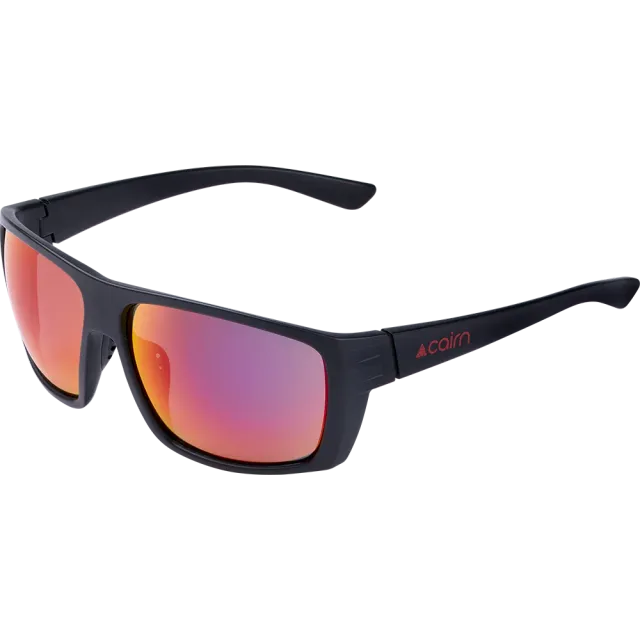 Cairn Sport Fakir solglasögon mat black red kategori 3