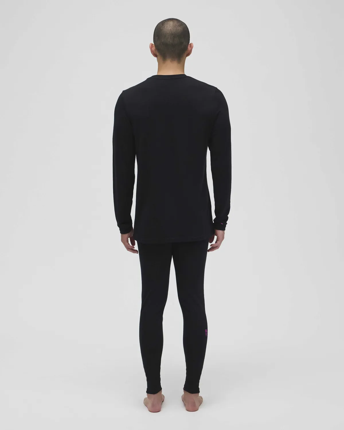 Black Crows Merino långärmad tröja herr svart M mjuk