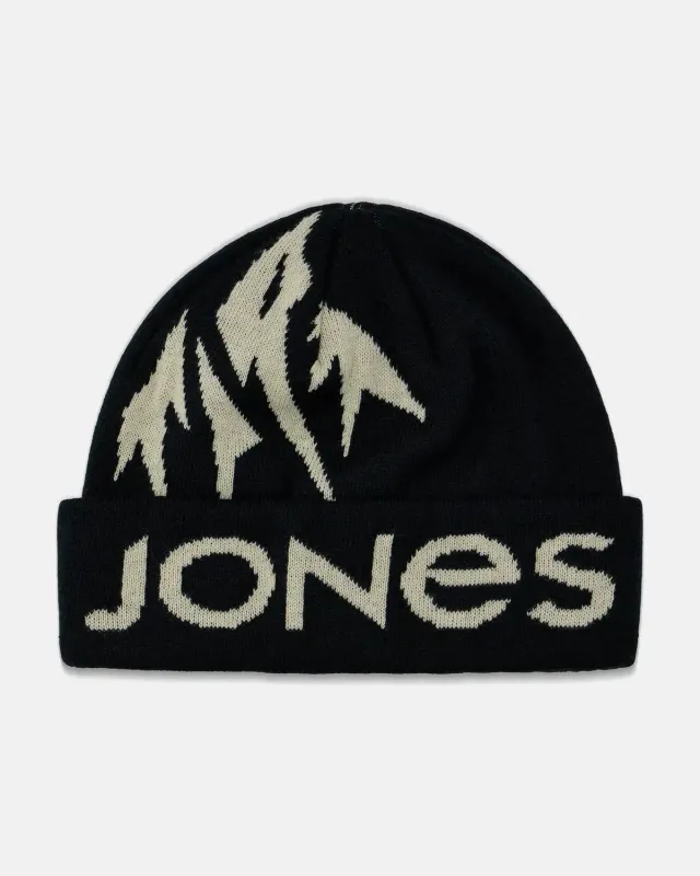 Jones Yuki Beanie mössa stealth black Polylana