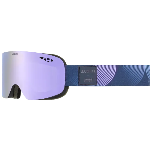 Cairn Origin Pure CLX3 skidglasögon svart-lila