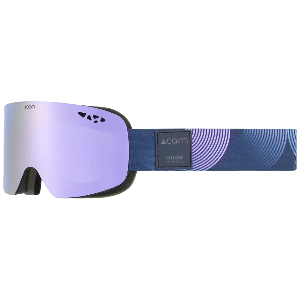 Cairn Origin Pure CLX3 skidglasögon svart-lila