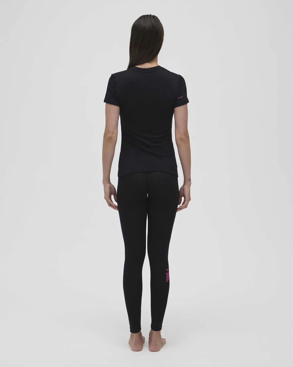 Black Crows Merino t-shirt dam svart kortärm