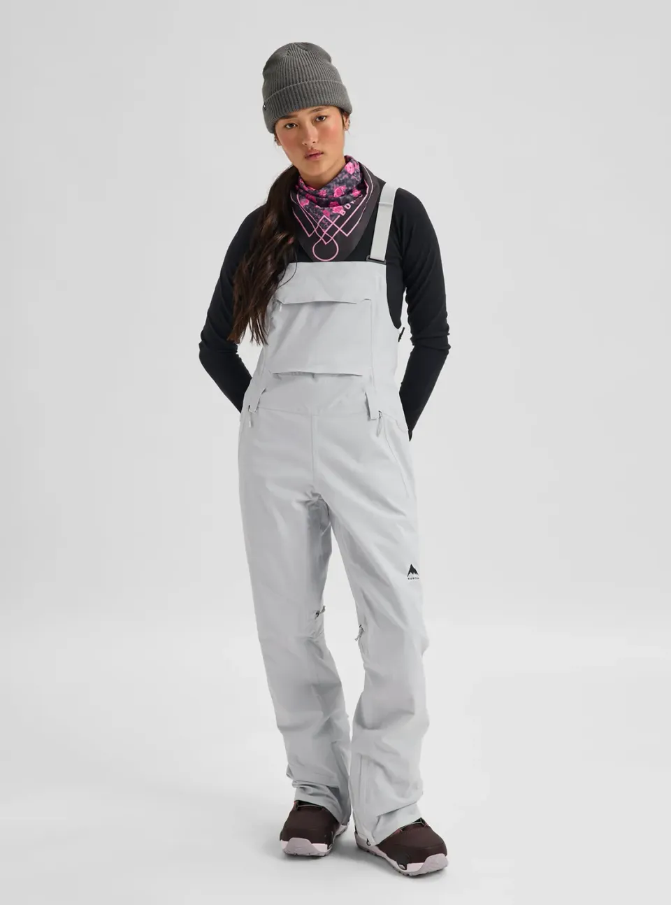Burton Reserve 2L Stretch hängselbyxor True Black 20k vattentät