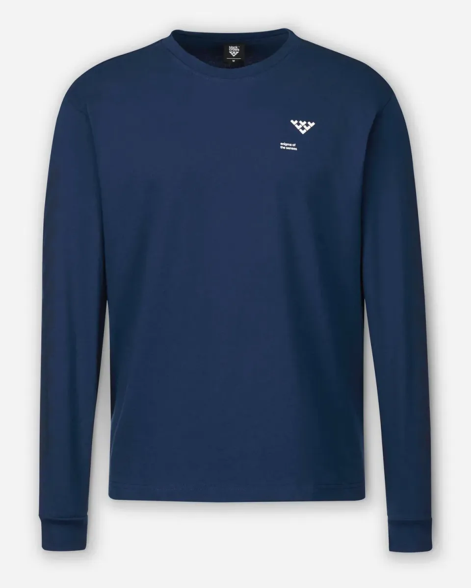 Black Crows Enigma långärmad t-shirt svart ekologisk bomull