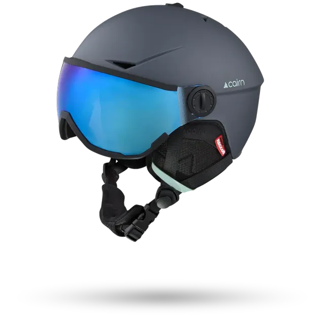 Cairn Sport Rise Visor Pure visirhjälm graphite jade – kategori 3