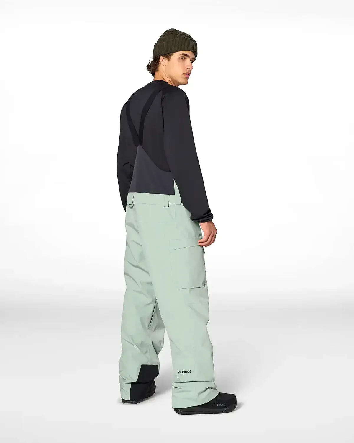 Jones MTN Surf bibbyxa herr Stealth Black vattentät