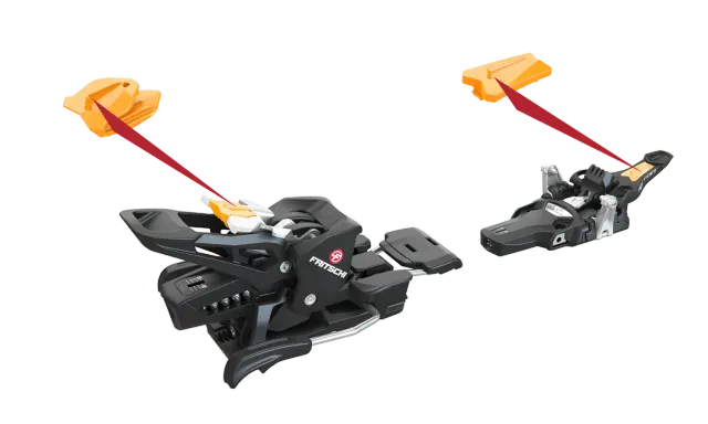 Fritschi Tecton färgclips orange till -21