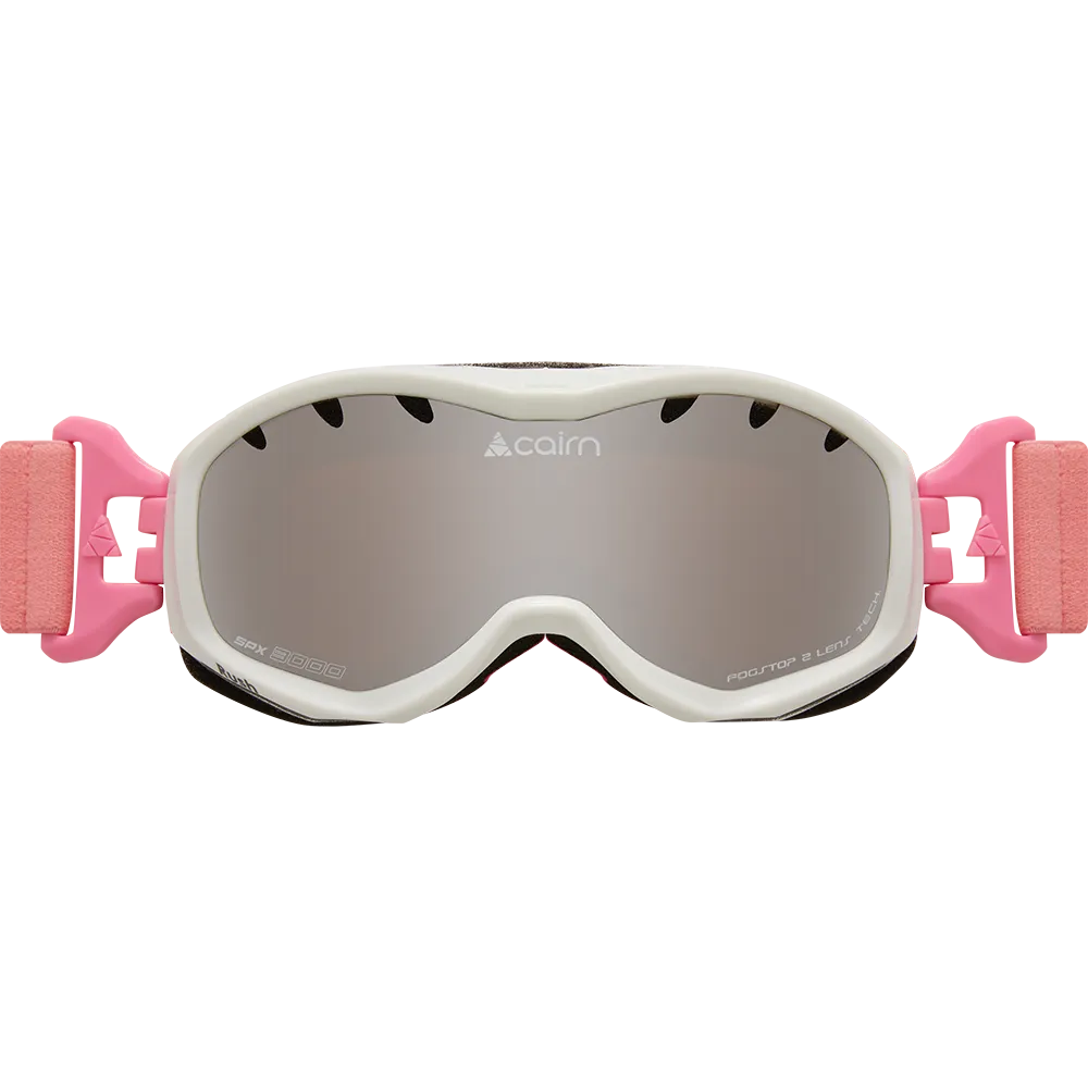 Cairn Rush SPX3 skidglasögon junior vit rosa