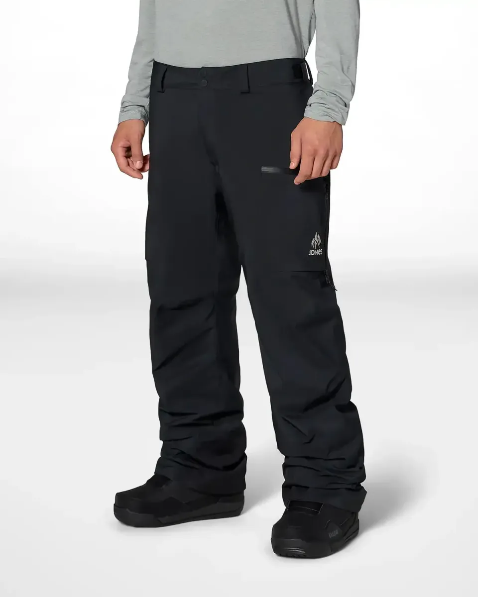 Jones Deeper GORE-TEX skidbyxor herr svart 2-lagers