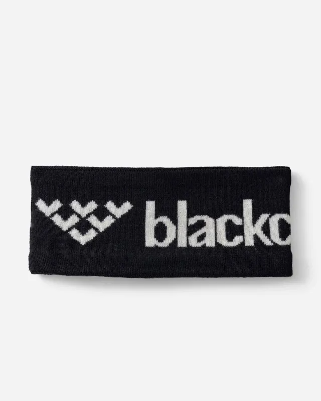 Black Crows Nooa pannband merinoull svart unisize fleece
