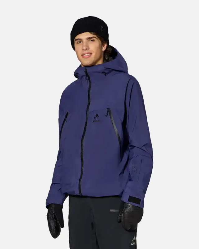 Jones Deeper GORE-TEX jacka herr eclipse blue vattentät