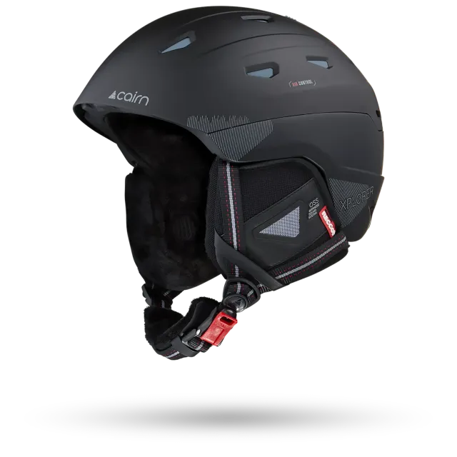 Cairn Sport Xplorer Pure skidhjälm black lätt hybrid