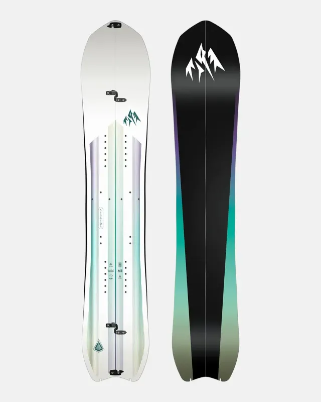 Jones Stratos splitboard dam 149 puderprofil