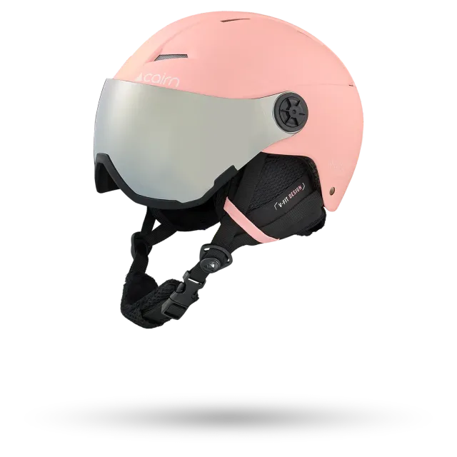 Cairn Android Visor J skidhjälm pastel coral junior