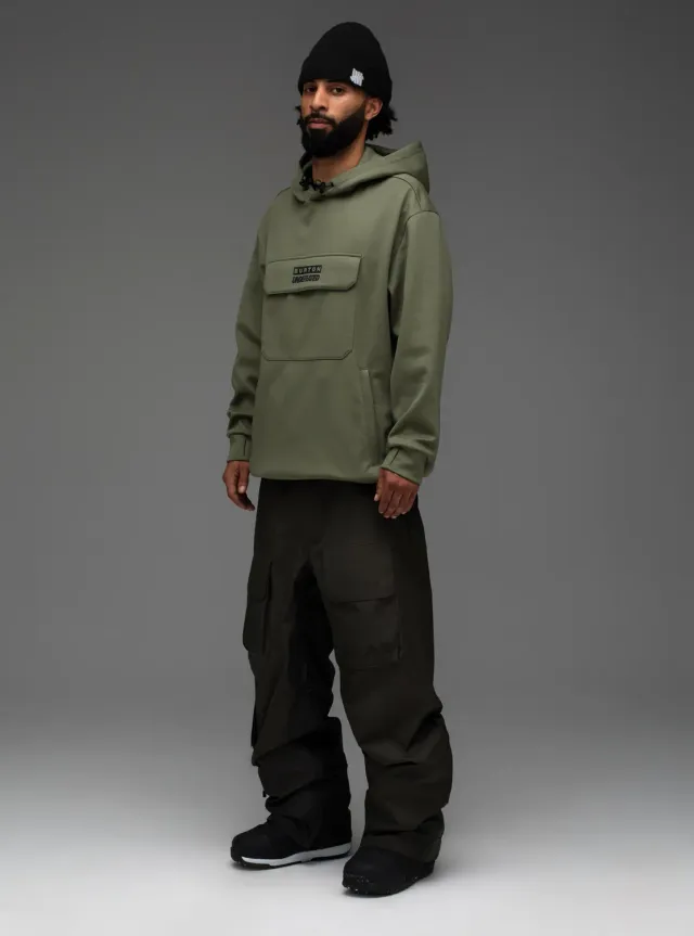 Burton x Undefeated 2L GORE-TEX hängselbyxor Charcoal
