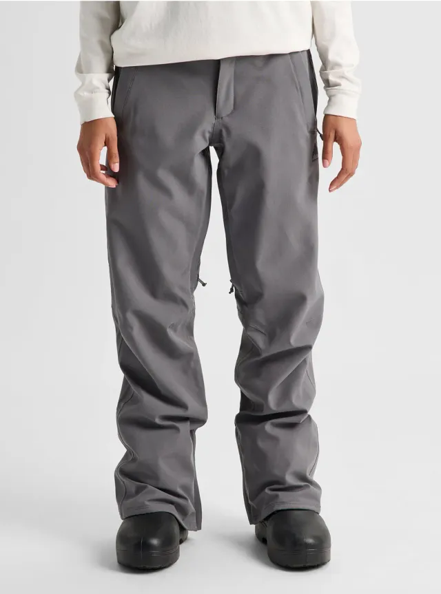 Burton Jet Ridge 2L skidbyxor dam gotham gray isolerade