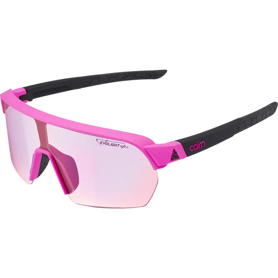 Cairn Roc Light Evolight sportglasögon neon pink fotokromatisk