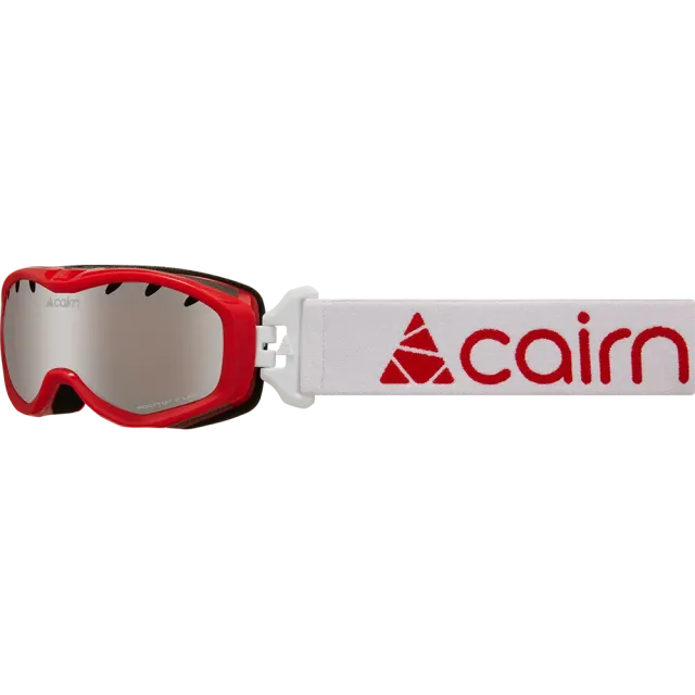 Cairn Rush SPX3 skidglasögon Shiny Red White junior