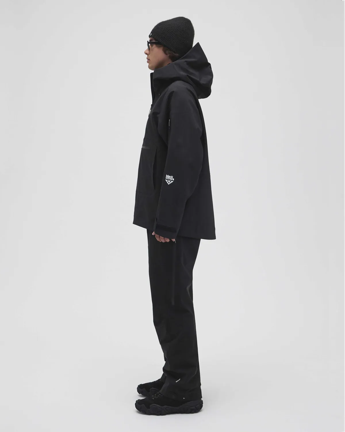Black Crows Stratus 3L skidanorak herr svart L vindskydd