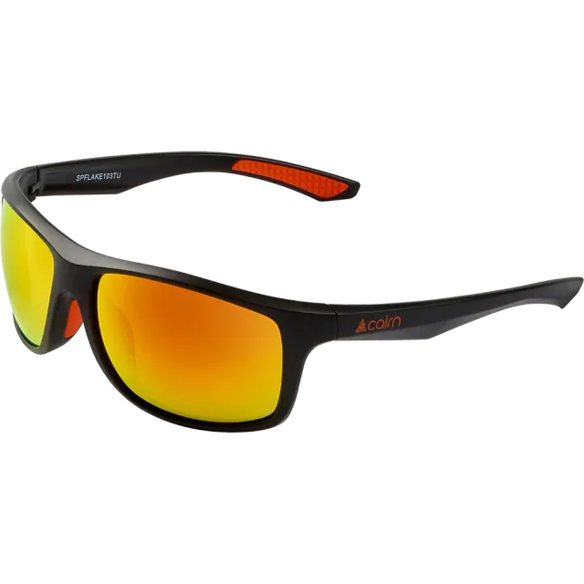 Cairn Sport Flake Mat skidglasögon Black Fire kategori 3