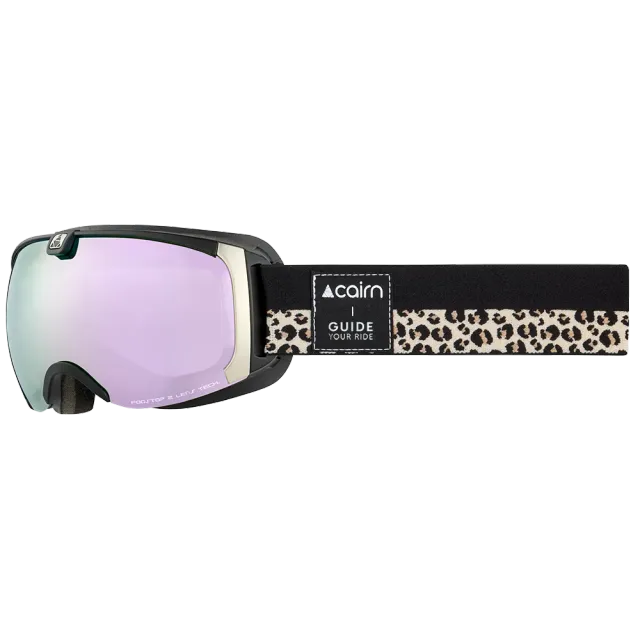 Cairn Pearl SPX3 skidglasögon Matte Black Leopard kat 3