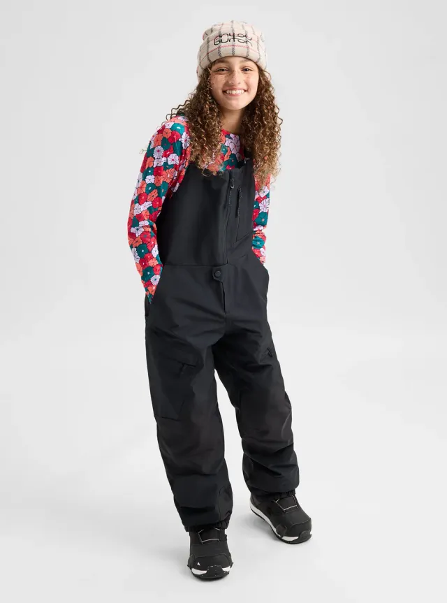Burton Powline Gore-Tex skidbyxor barn True Black hängsel