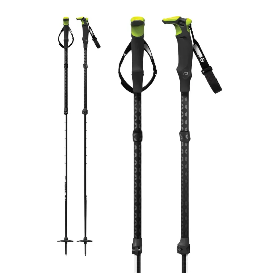 G3 VIA Carbon turstavar Long 115-145 cm lätta